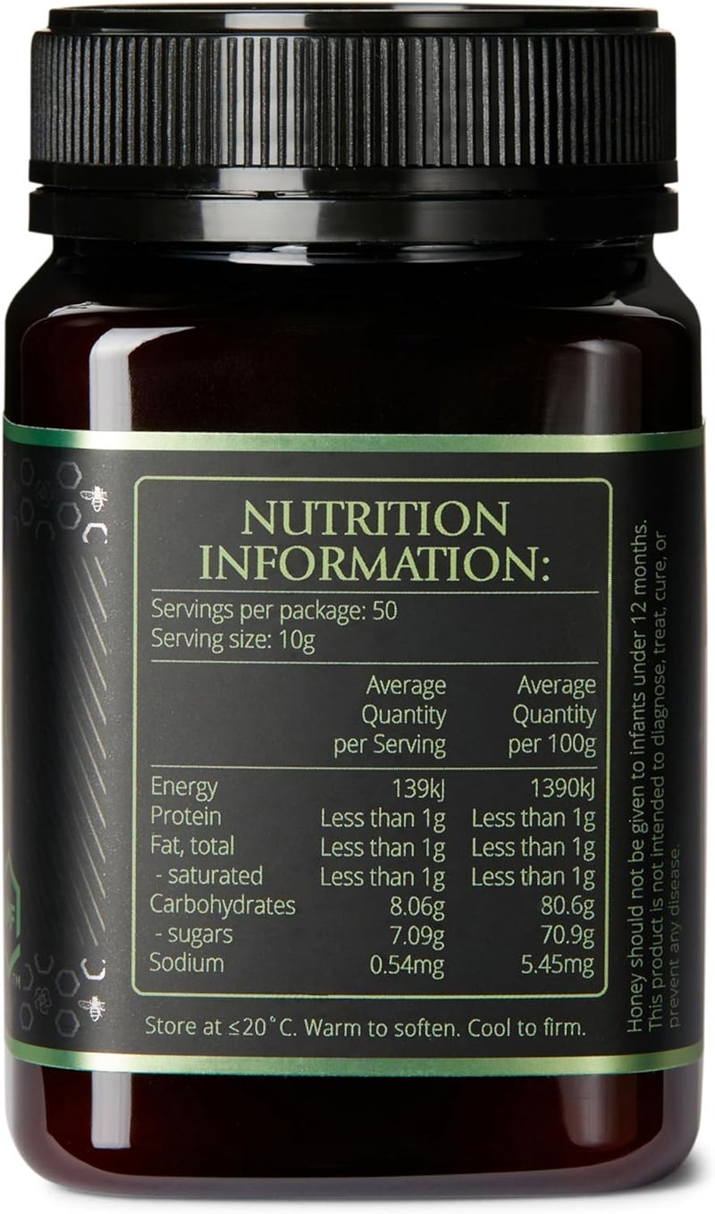 BeeNZ Premium Manuka Honey UMF 5+ 500g - Image 2